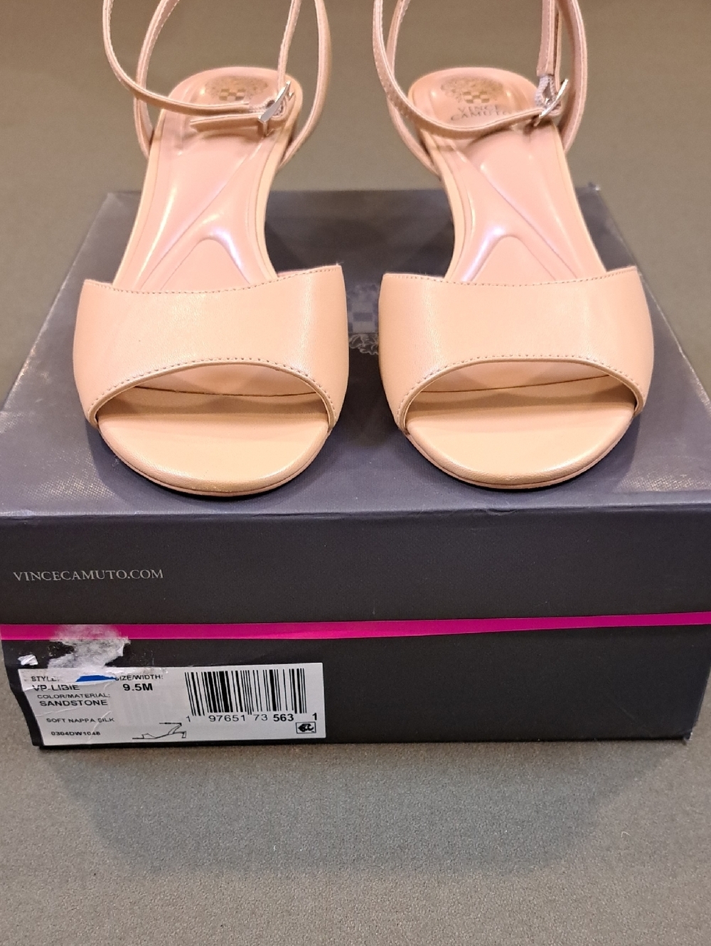 Vince Camuto Libie Sandal - Color: Sandstone - Size: 9.5 - Picture 3 of 9